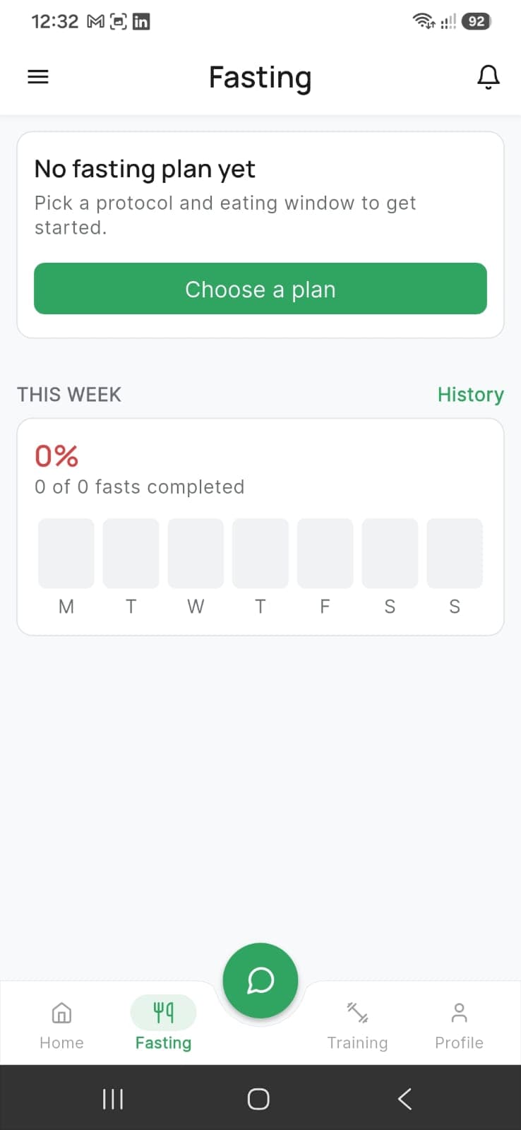 DiaRehab Fasting Screen